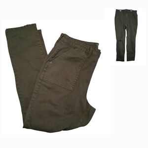 Time and Tru | Olive Green | High Rise Skinny Jeans | Size 16